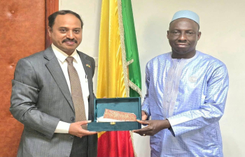 Amb Dr. N. Nandakumar called on H.E. Mr. Ibrahime Samake, Hon'ble Minister of Agriculture of Mali (17 August 2026)